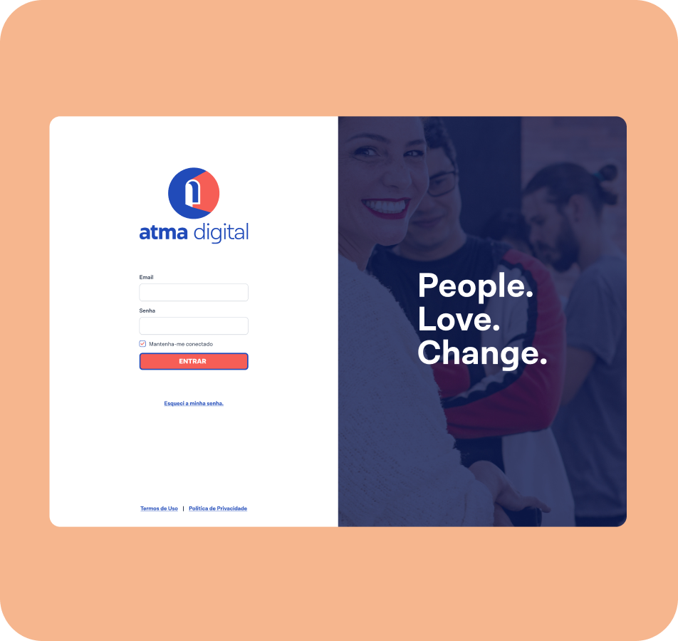 Atma Digital — app screens mockup